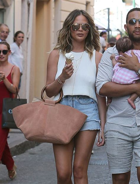 chrissy teigen huge chanel bag|Chrissy Teigen is The Row’s Biggest Celebrity Fan .